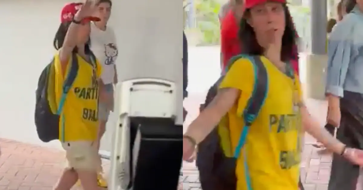 Polícia identifica mulher que fez saudação nazista após votar no Rio
