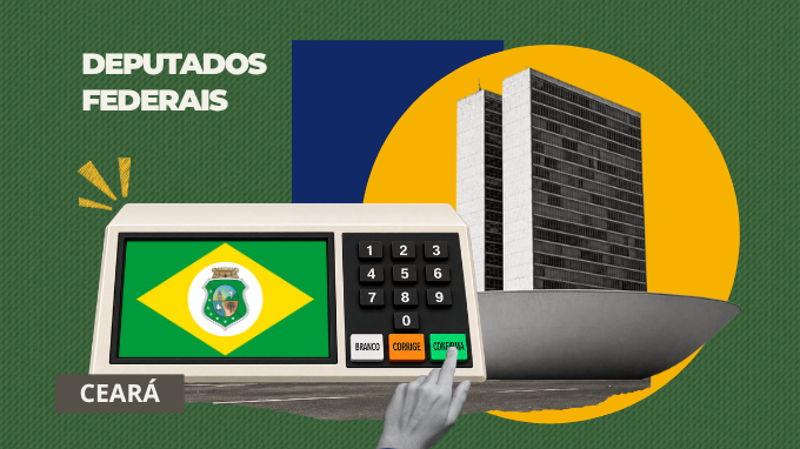 Ceará elege 22 deputados federais para a Câmara