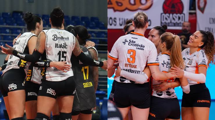 Praia Clube e Osasco disputam a Supercopa Feminina de Vôlei em São Luís