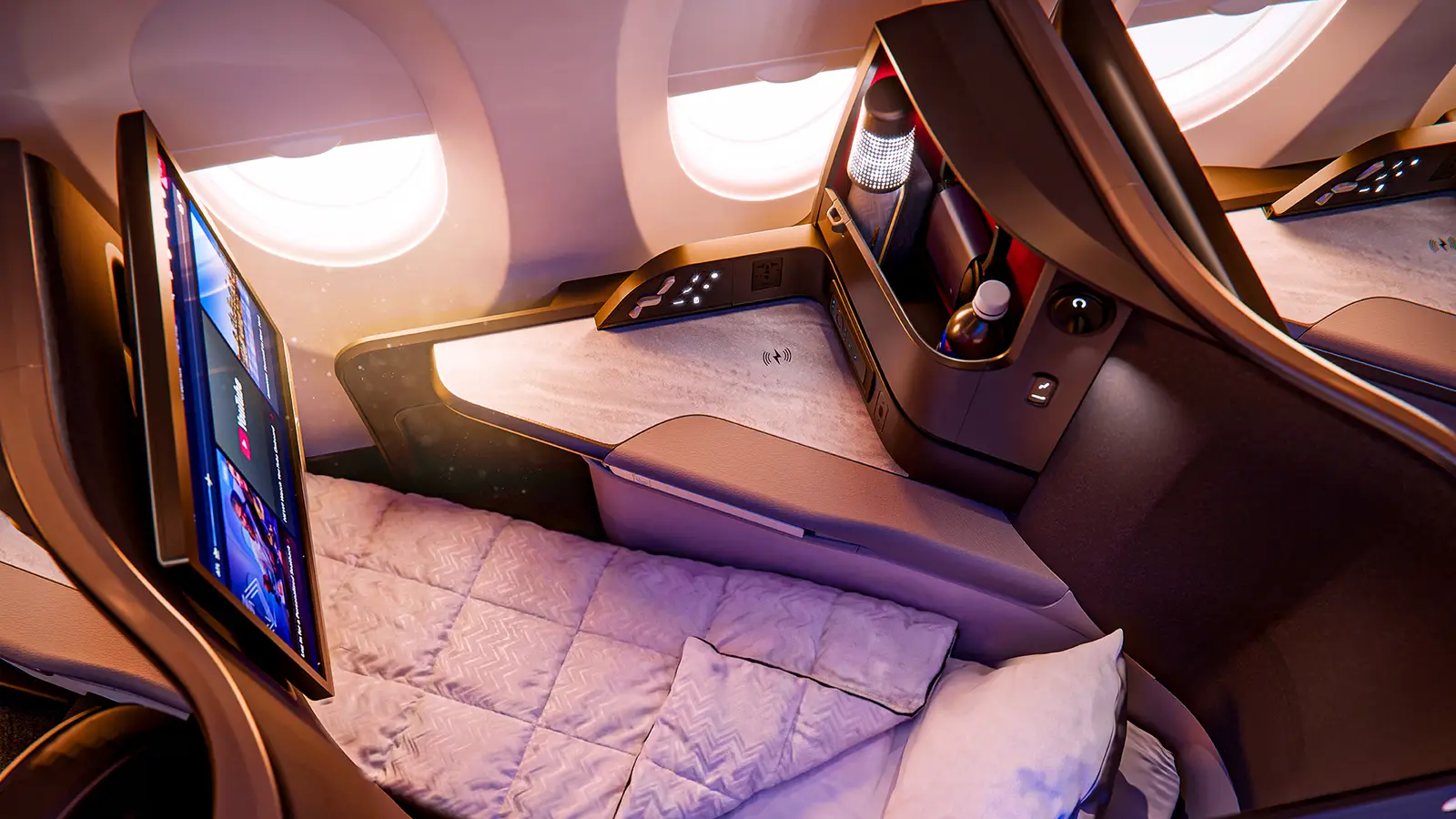 Thai Airways adotará novos assentos e eliminará classe executiva tradicional