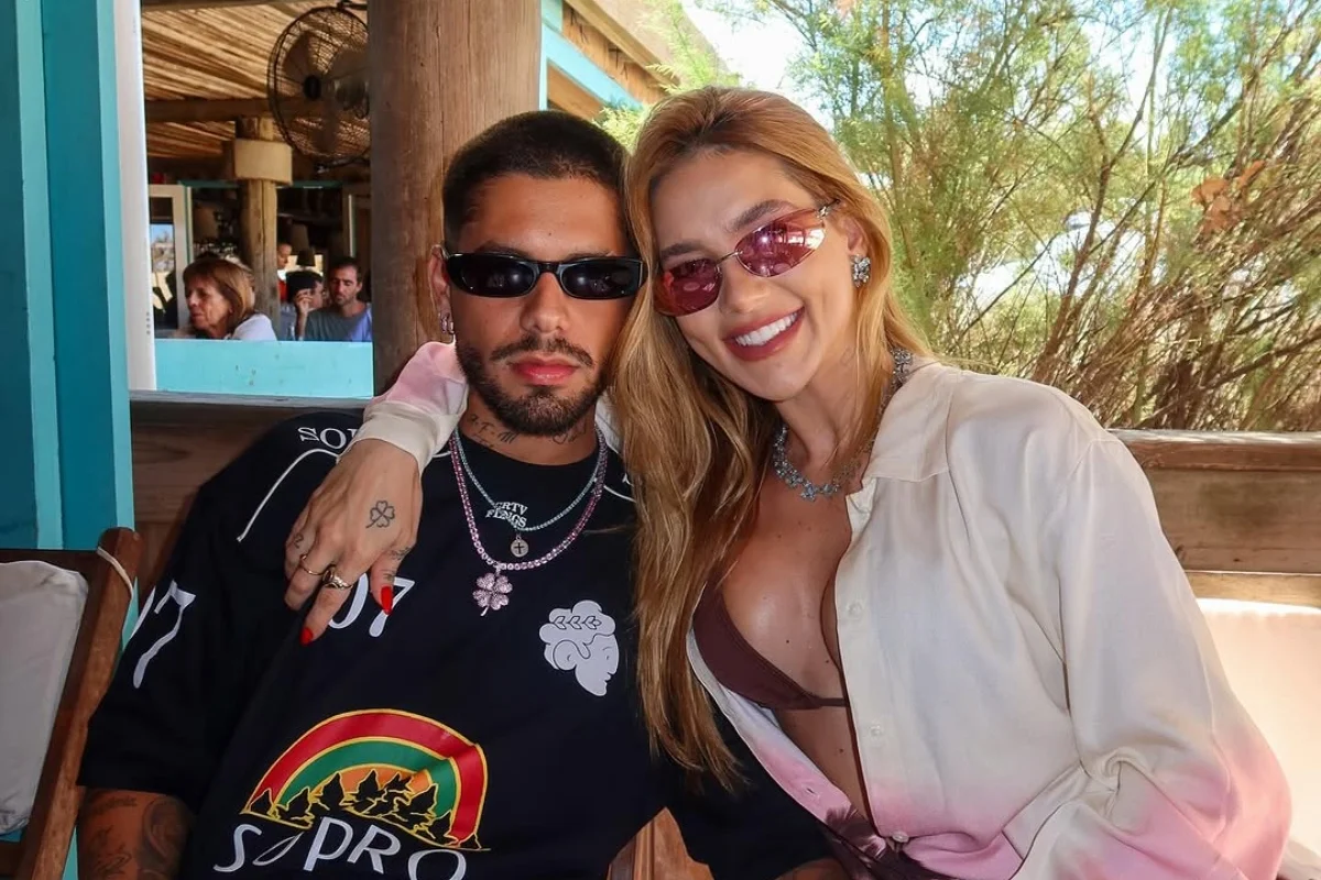 Virginia e Zé Felipe se reúnem no aniversário da filha Maria Flor