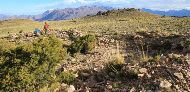 Estrutura de pedras nos Andes argentinos passa por investigação