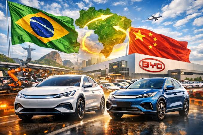 BYD expande atuação global com novos veículos e investimentos regionais