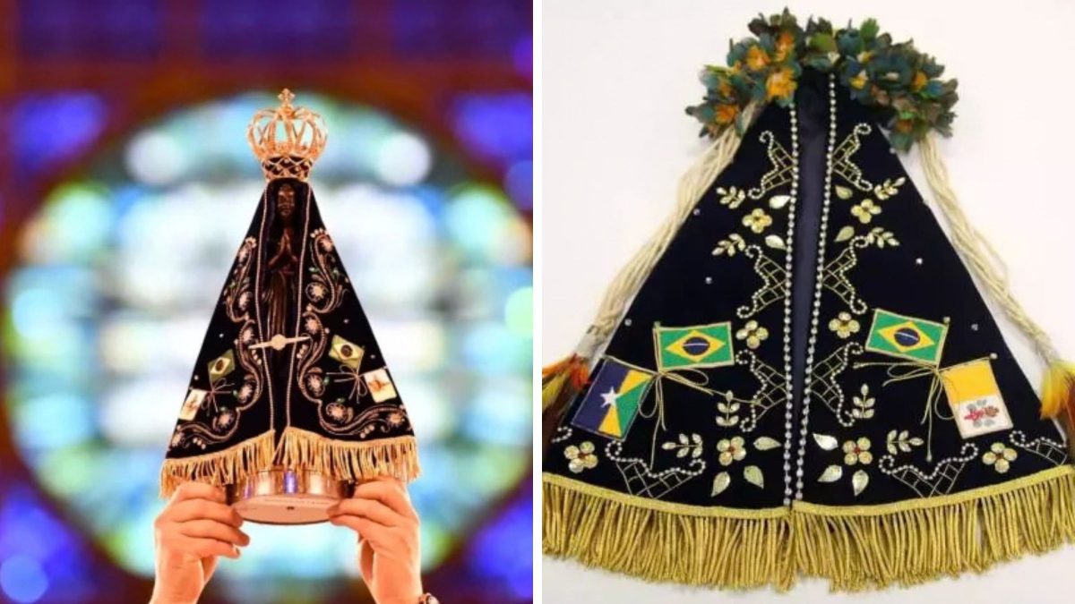 A devoção a Nossa Senhora Aparecida e seus 27 mantos exclusivos