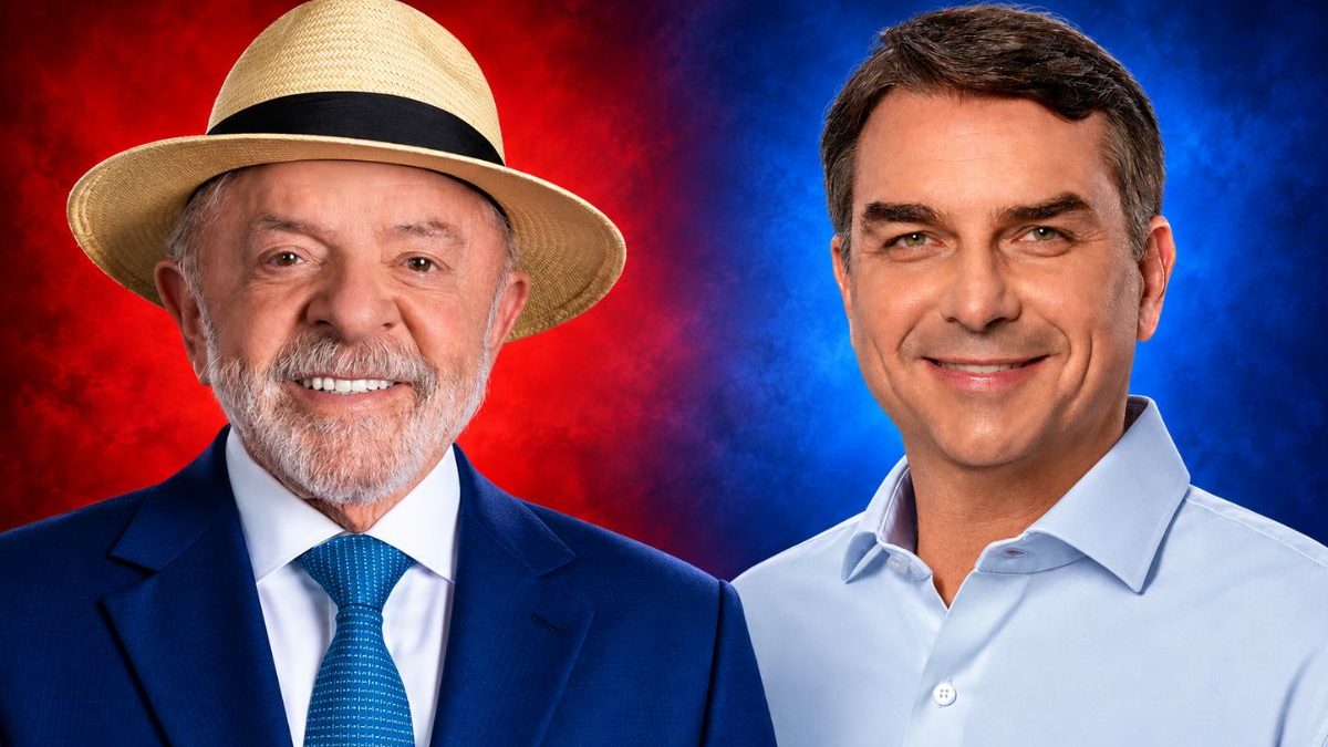 Datafolha divulga nesta quinta primeira pesquisa do 2º turno entre Lula e Flávio Bolsonaro