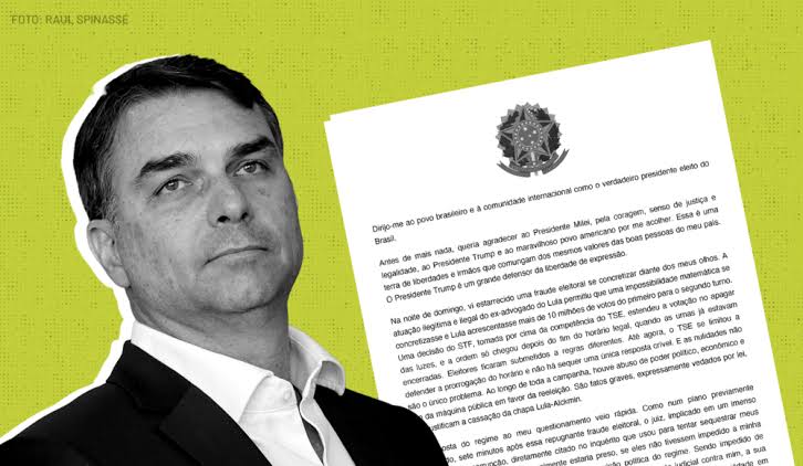 Carta de Flávio Bolsonaro causa isolamento político e críticas