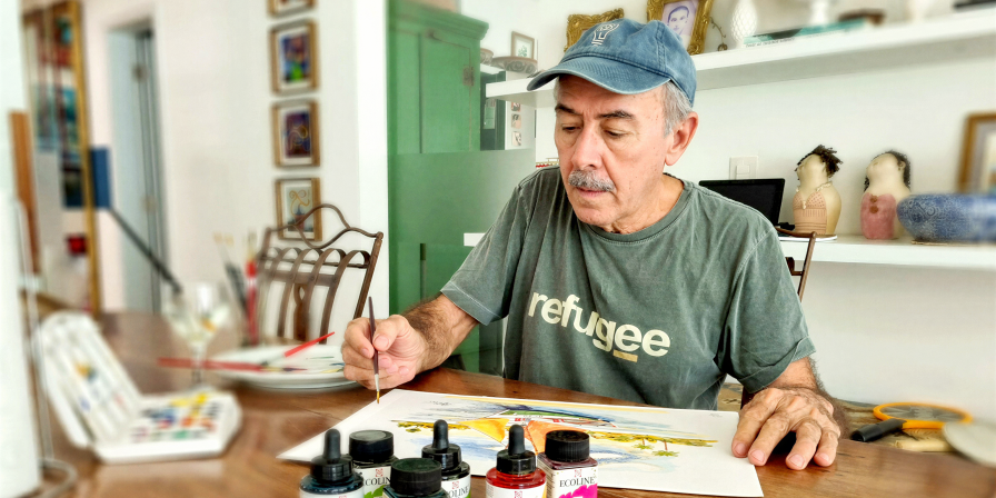 Artista maranhense leva cultura popular a Lisboa em exposição internacional