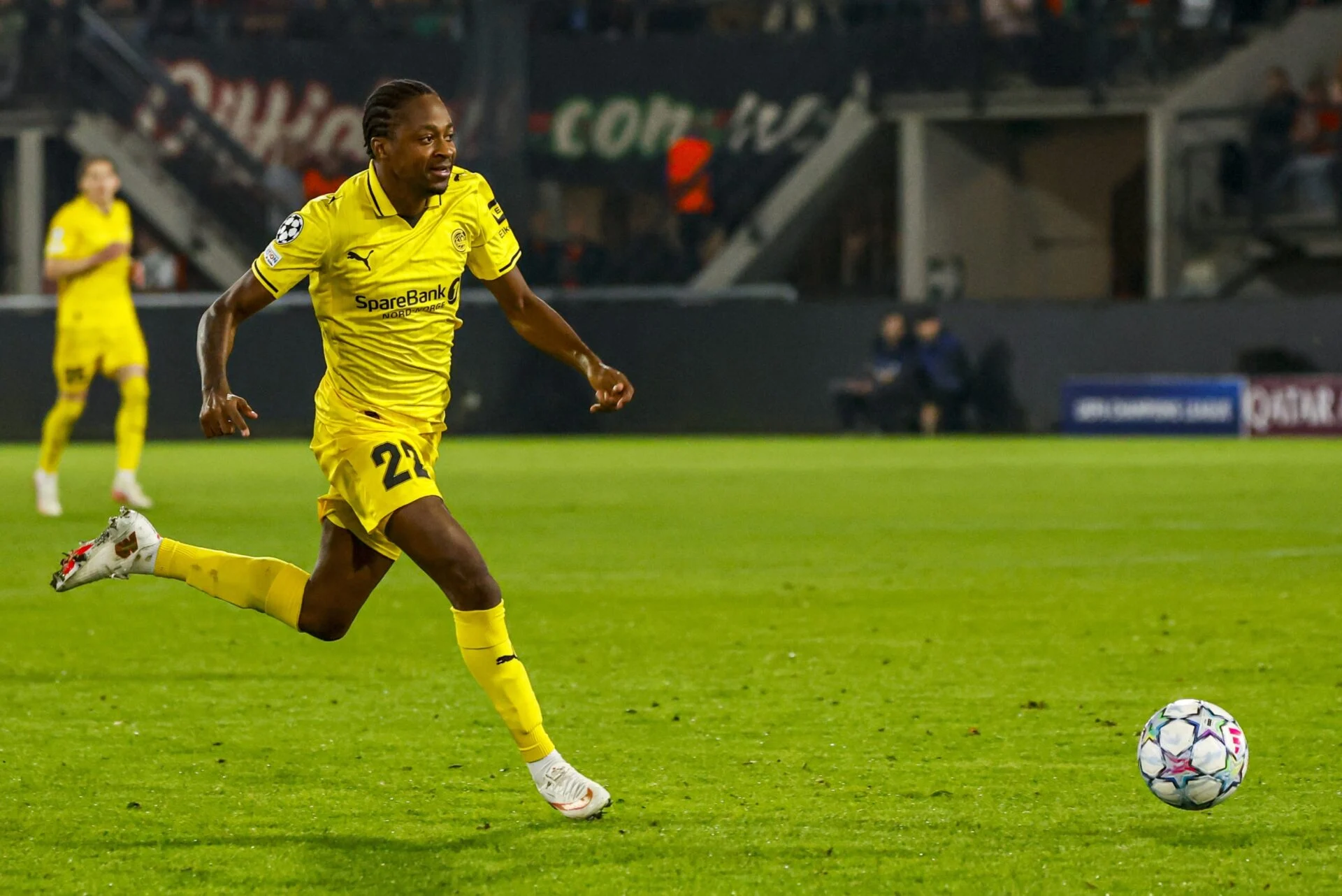 Ex-jogador do Celtic, Joel Mvuka marca seu primeiro gol em quase dois anos