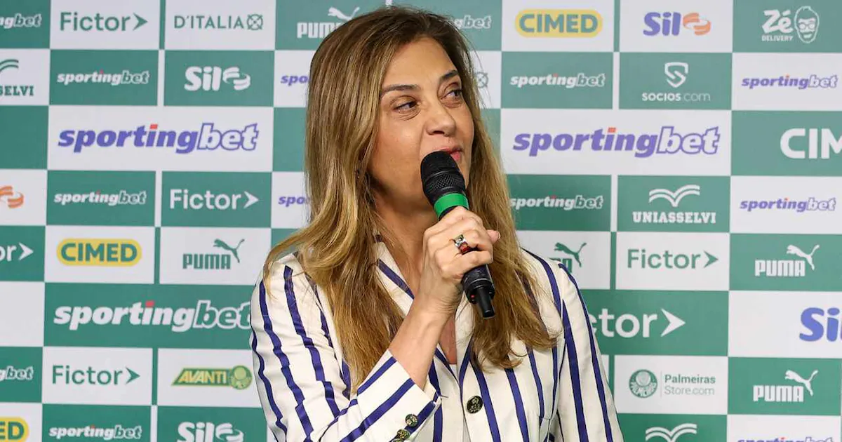 Leila Pereira rebate oposição e defende gestão no Palmeiras