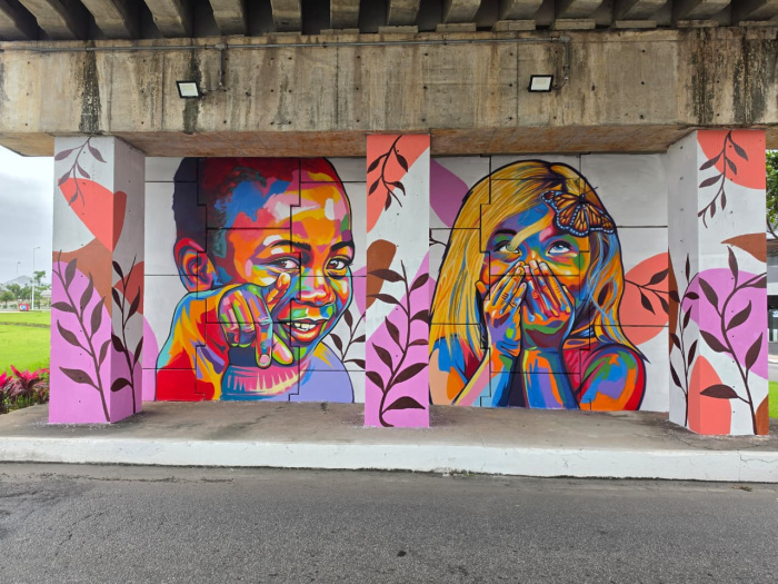 Prefeitura de Vitória revitaliza espaços públicos com arte urbana