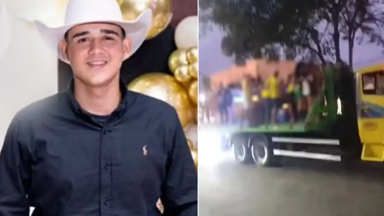 Jovem morre após cair de caminhão em carreata política em Goiás
