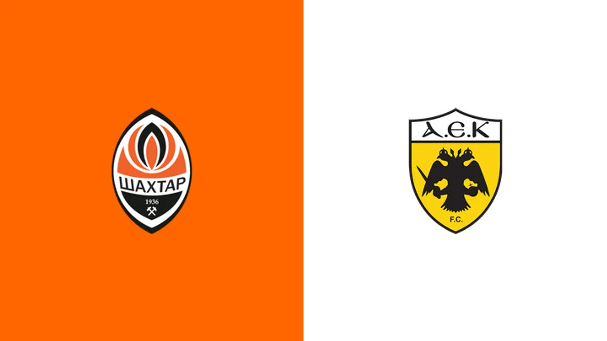 Shakhtar Donetsk e AEK Atenas se enfrentam pela Liga dos Campeões