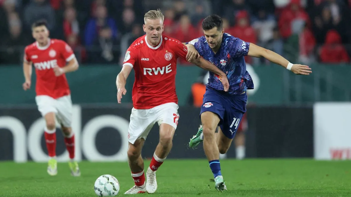 RB Leipzig vence o Rot-Weiss Essen por 2 a 1 e avança na Copa da Alemanha