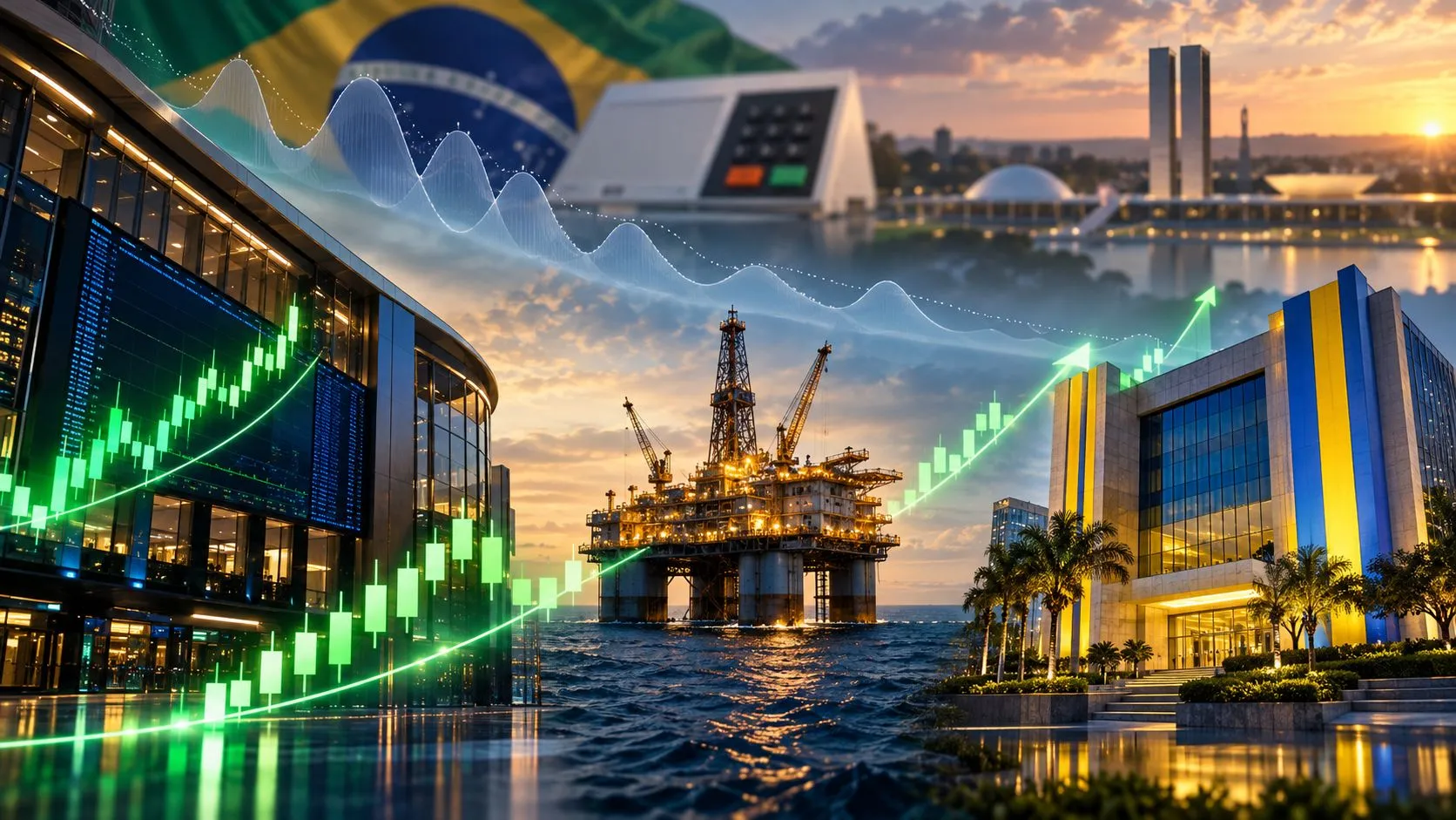 Ações da Petrobras avançam e Ibovespa bate recorde histórico pós-1º turno