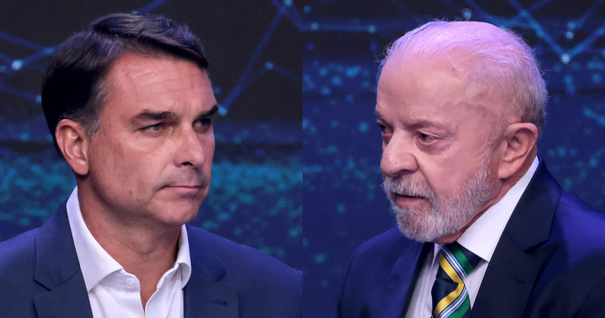 Quaest aponta Flávio Bolsonaro com 45% e Lula com 44% no segundo turno