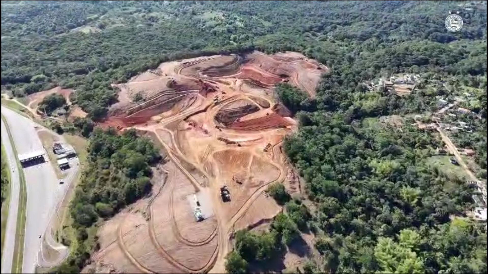 Bahia avança nas obras do novo centro de treinamento