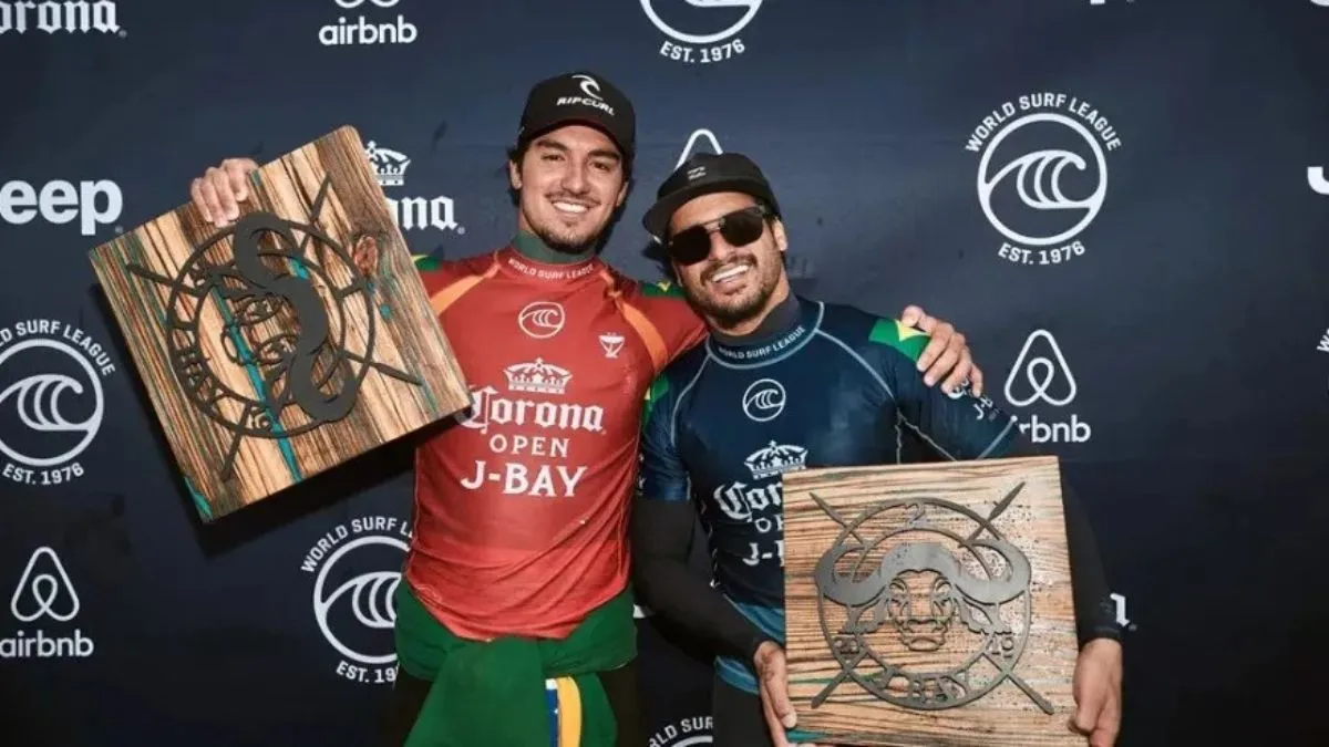 Peniche recebe semifinais da WSL com domínio brasileiro