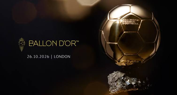 Cerimônia da Bola de Ouro 2026 é realizada em Londres com forte presença brasileira