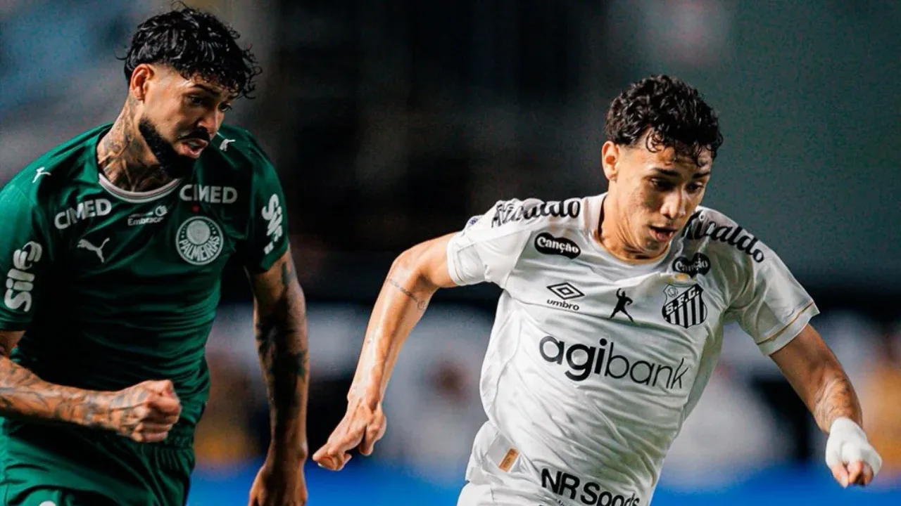 Palmeiras empata com o Santos e foca na semifinal da Copa do Brasil