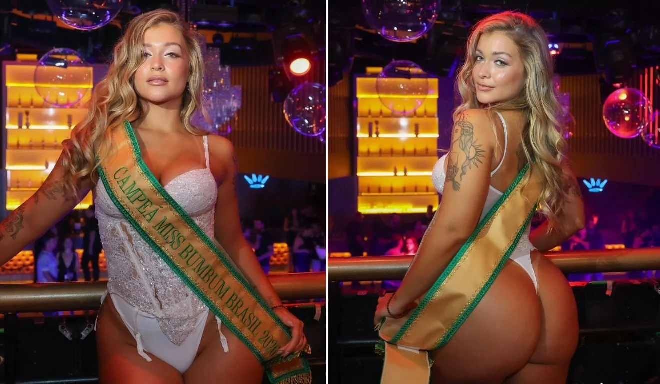 Mel Breia vence o Miss Bumbum Brasil 2026 em São Paulo