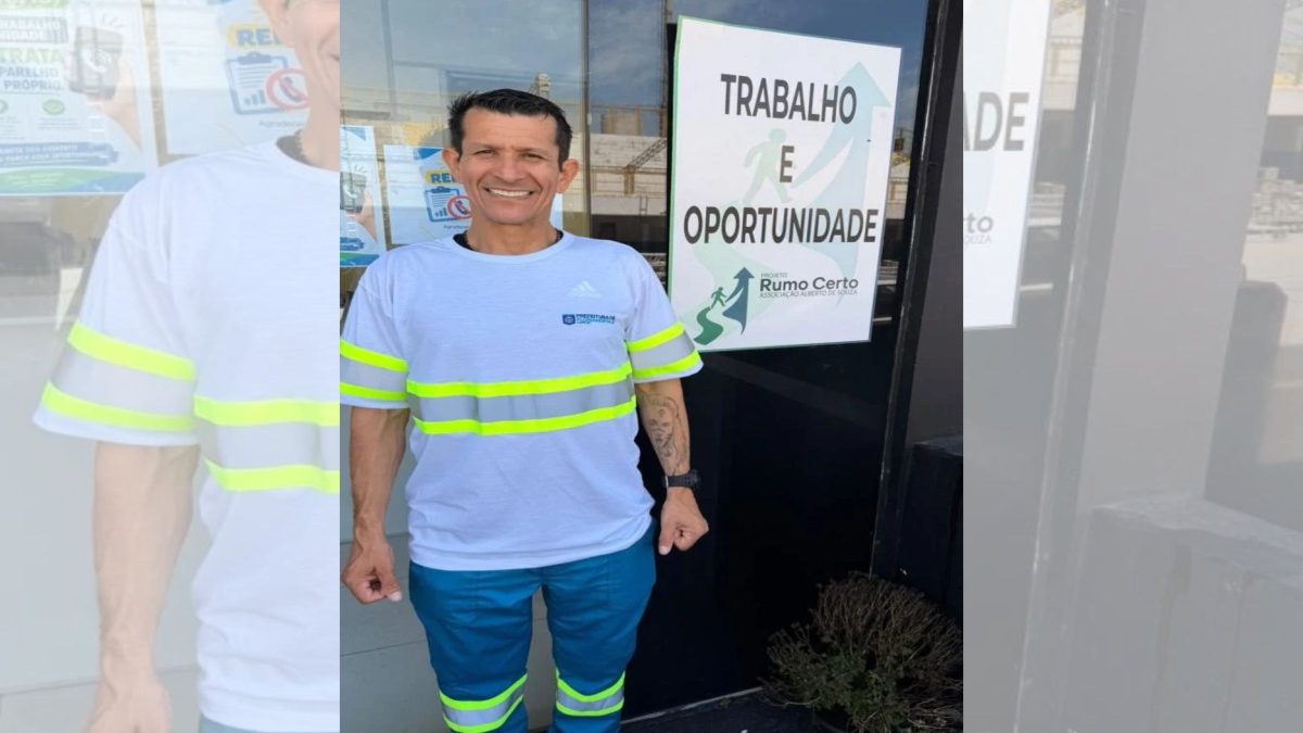 Carpinteiro de 51 anos supera abrigamento e conquista vaga em concurso