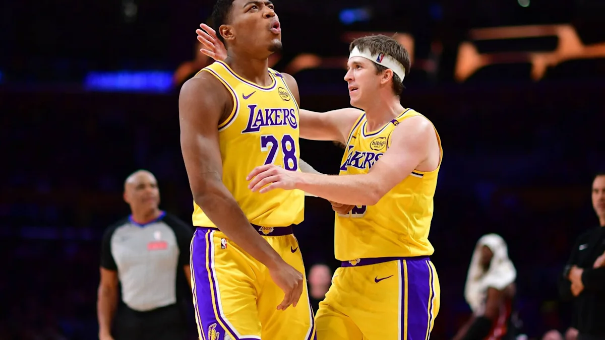 Austin Reaves brinca sobre Rui Hachimura antes de reencontro na NBA
