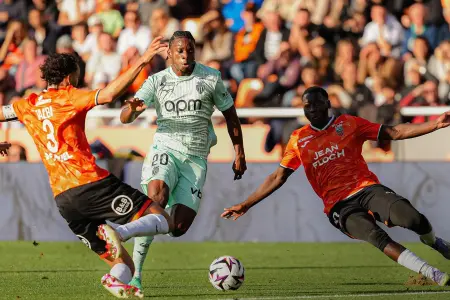 Monaco de Filipe Luís perde para o Lorient e deixa a liderança do Francês