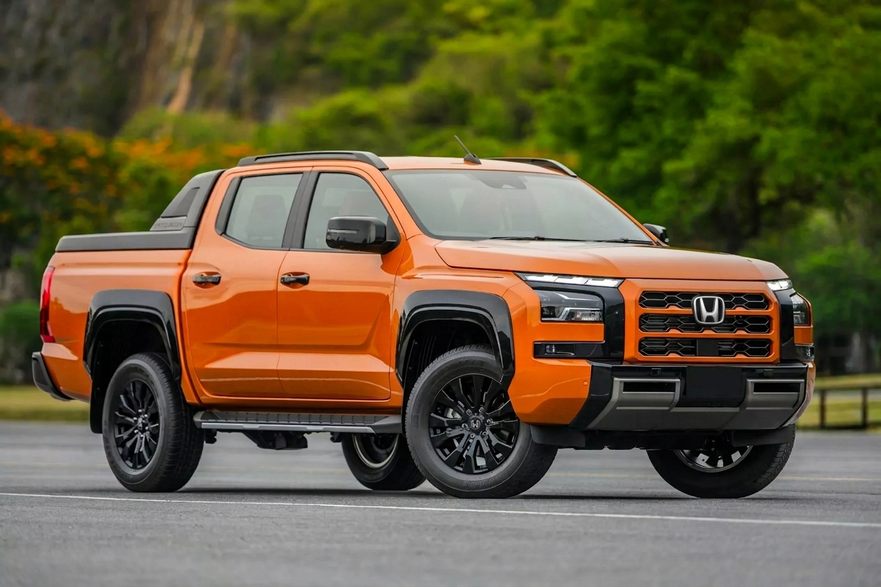 Honda anuncia picape baseada na Mitsubishi Triton para o Sudeste Asiático