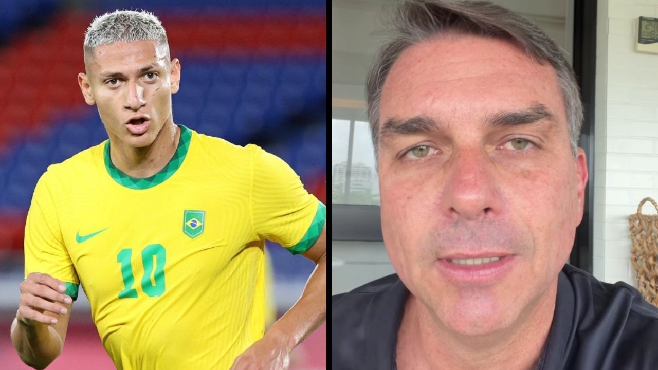 Richarlison cobra Polícia Federal e acusa Flávio Bolsonaro por ilha