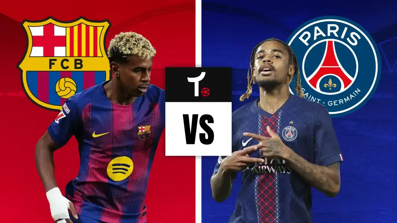 Paris Saint-Germain e Barcelona duelam na Liga dos Campeões