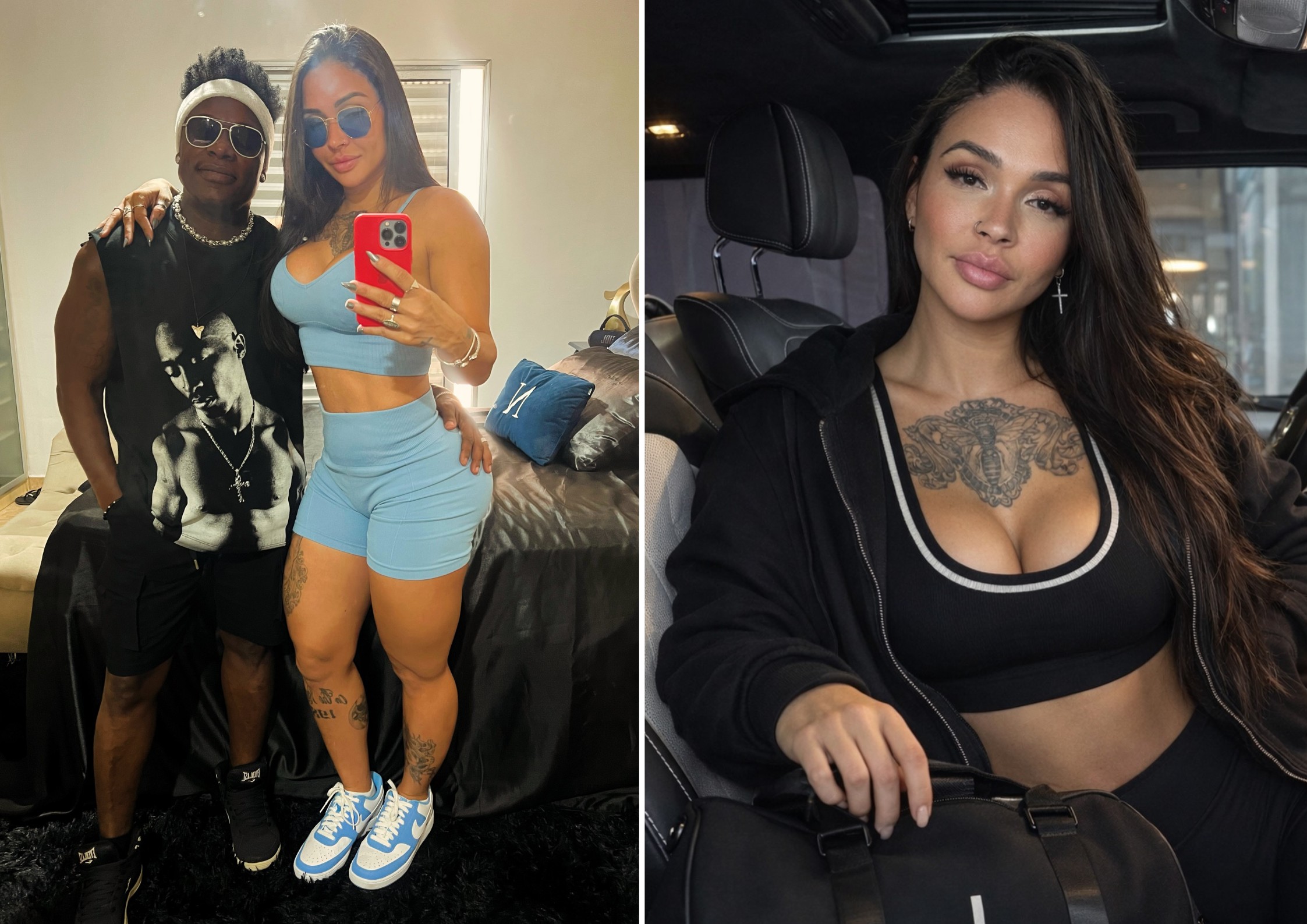Cantora Neném assume novo relacionamento com tatuadora Dani Gal