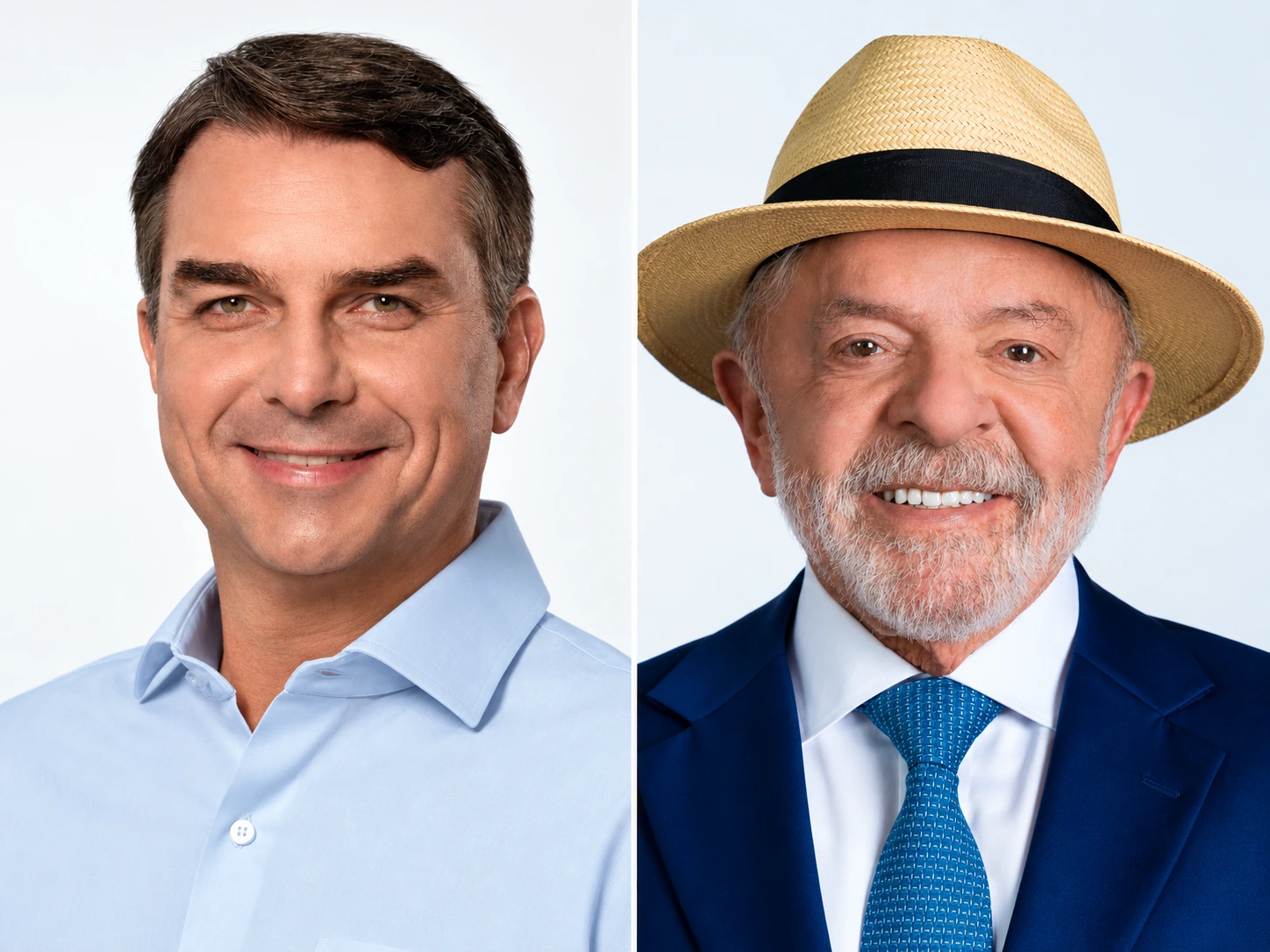 Pesquisa aponta Flávio Bolsonaro com 52% e Lula com 48% dos votos válidos