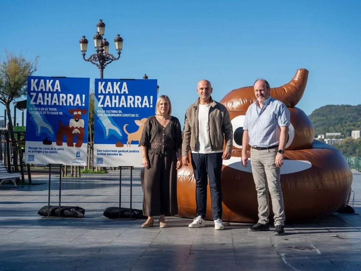 San Sebastián lança campanha contra dejetos de cães nas ruas