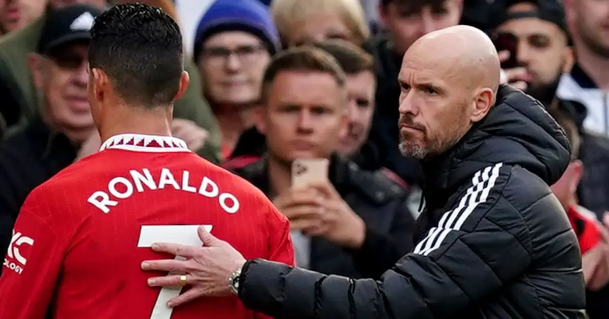 Erik Ten Hag critica postura de Cristiano Ronaldo no Manchester United