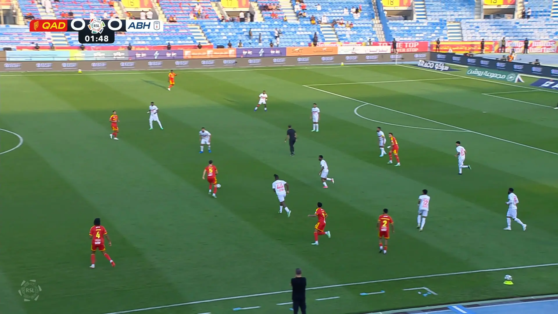 Al-Qadsiah vence o Abha por 2 a 1 pela Saudi Pro League