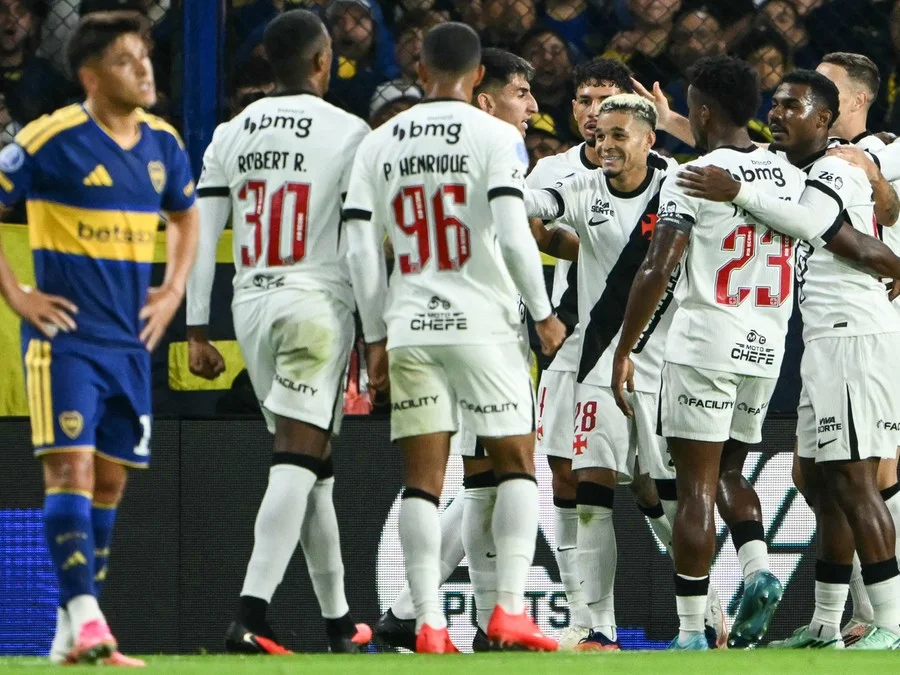 Vasco vence o Boca Juniors na Bombonera pela Copa Sul-Americana