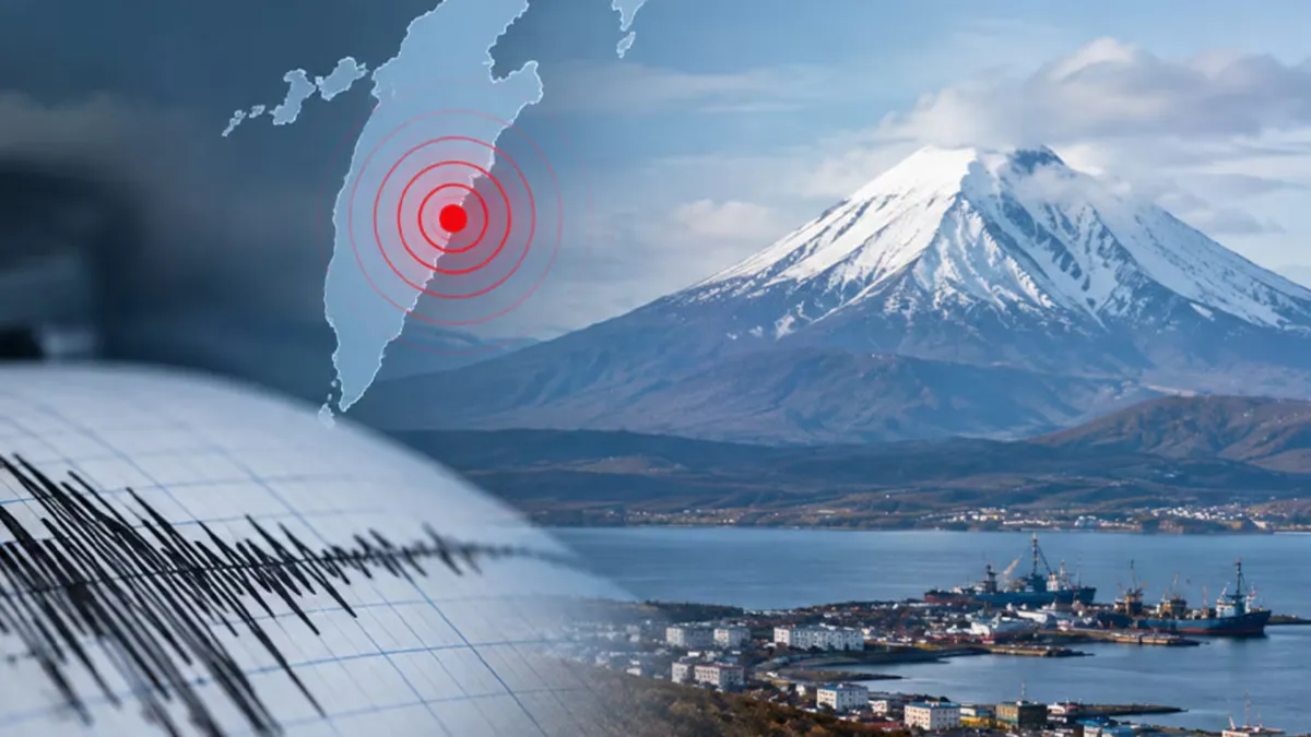 Forte terremoto de magnitude 6,9 atinge a península de Kamchatka, na Rússia