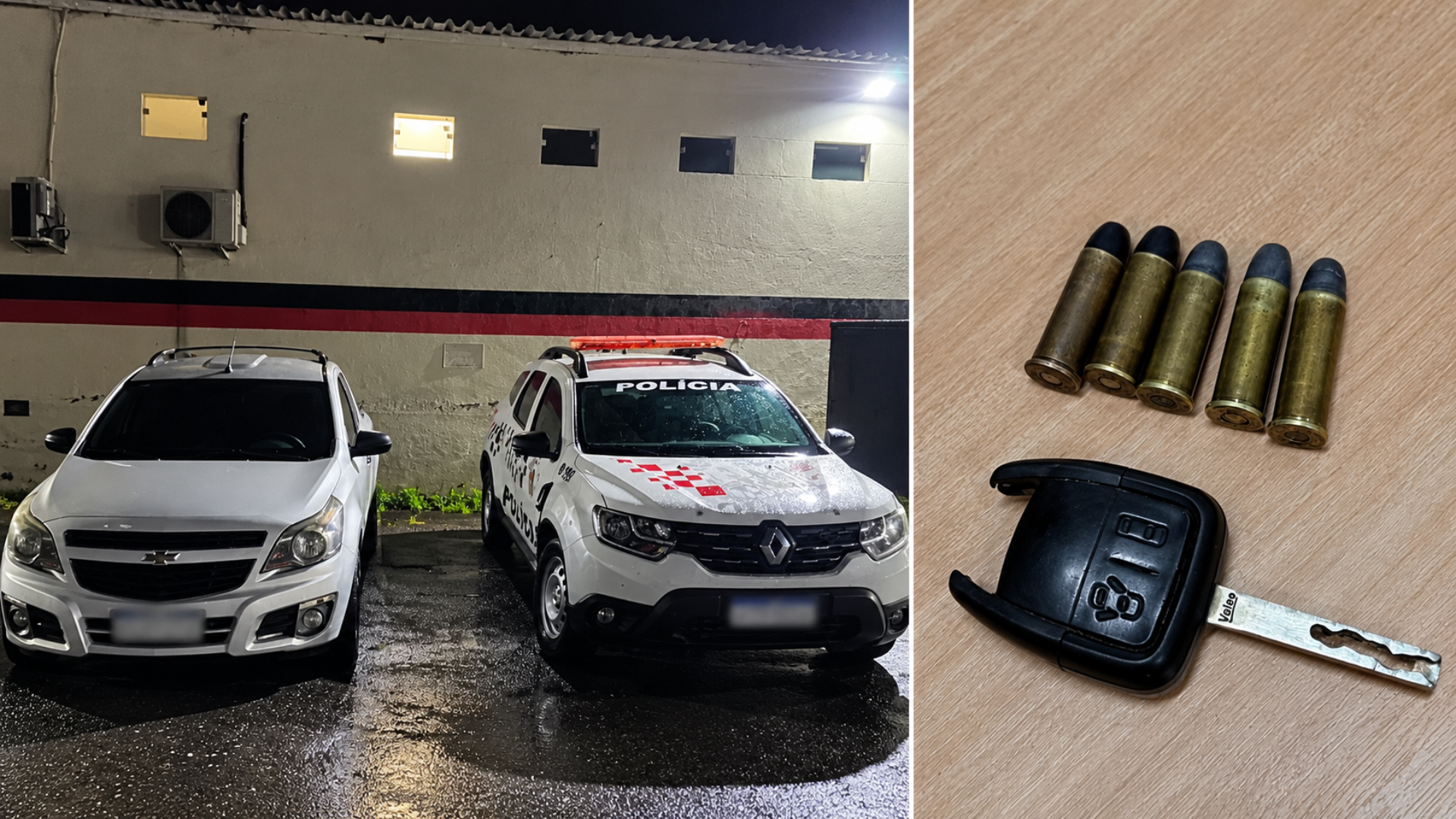 Policia recupera carro furtado e prende dois suspeitos em Campinas